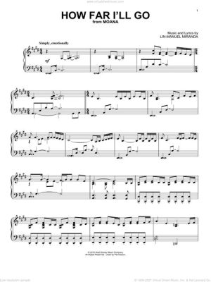 How Far I’ll Go Sheet Music PDF: A Journey into the World of Music Sheets