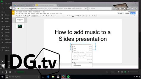 how to add music to a google slide show and why is it important to include music in your presentation?