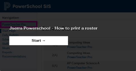 how to print a roster in powerschool: exploring the various methods and their effectiveness