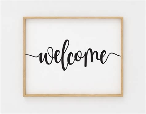 Where to Print Welcome Signs: A Multifaceted Discussion